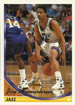 1993-94 Topps - Gold #122 Jay Humphries Front