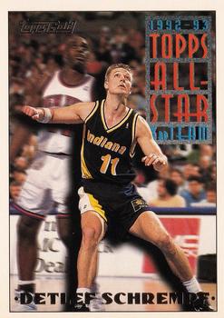 1993-94 Topps - Gold #132 Detlef Schrempf Front