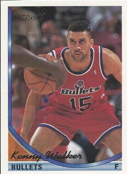 1993-94 Topps - Gold #211 Kenny Walker Front