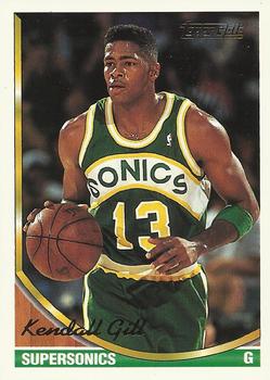 1993-94 Topps - Gold #221 Kendall Gill Front