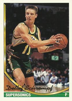 1993-94 Topps - Gold #268 Detlef Schrempf Front