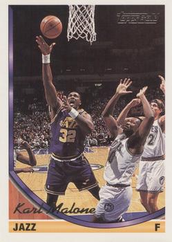 1993-94 Topps - Gold #279 Karl Malone Front