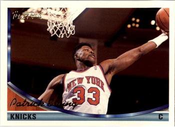 1993-94 Topps - Gold #300 Patrick Ewing Front