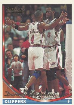 1993-94 Topps - Gold #354 Danny Manning Front