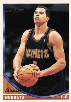 1993-94 Topps - Gold #362 Brian Williams Front