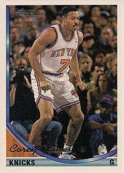 1993-94 Topps - Gold #378 Corey Gaines Front