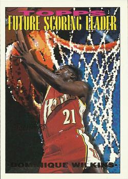 1993-94 Topps - Gold #392 Dominique Wilkins Front