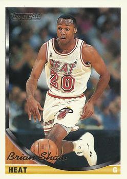 1993-94 Topps - Gold #44 Brian Shaw Front