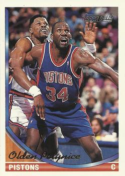 1993-94 Topps - Gold #48 Olden Polynice Front