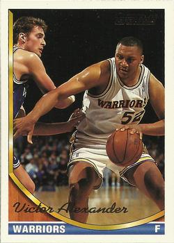 1993-94 Topps - Gold #7 Victor Alexander Front