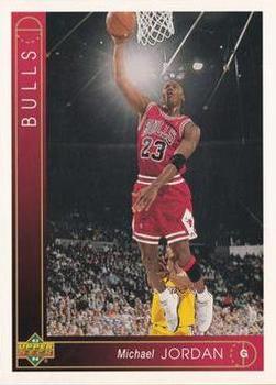 1993-94 Upper Deck - Box Bottoms #NNO Michael Jordan Front