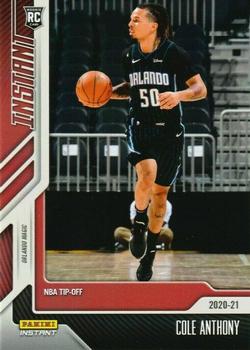 2020-21 Panini Instant NBA #10 Cole Anthony Front