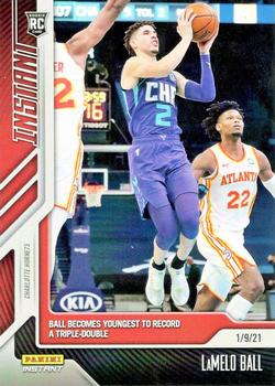 2020-21 Panini Instant NBA #40 LaMelo Ball Front