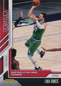 2020-21 Panini Instant NBA #46 Luka Doncic Front