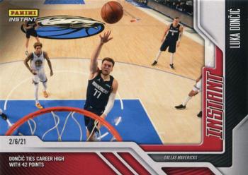 2020-21 Panini Instant NBA #71 Luka Doncic Front
