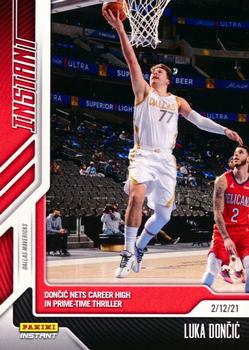 2020-21 Panini Instant NBA #77 Luka Doncic Front