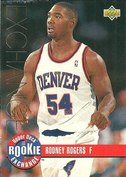 1993-94 Upper Deck - Rookie Exchange Gold #RE9 Rodney Rogers Front