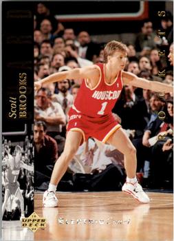 1993-94 Upper Deck Special Edition - Electric Court #66 Scott Brooks Front