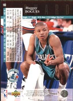 1993-94 Upper Deck Special Edition - Electric Court #163 Muggsy Bogues Back