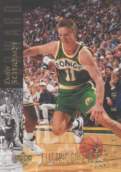 1993-94 Upper Deck Special Edition - Electric Court Gold #3 Detlef Schrempf Front