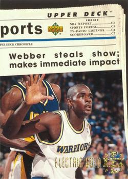1993-94 Upper Deck Special Edition - Electric Court Gold #207 Golden State Warriors Front