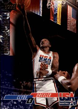 1993-94 Upper Deck Special Edition - USA Basketball Exchange #USA3 Clyde Drexler Front