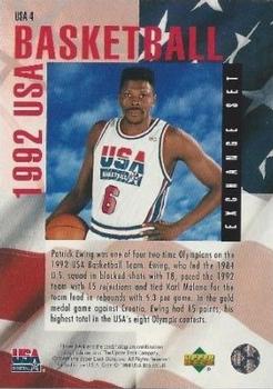 1993-94 Upper Deck Special Edition - USA Basketball Exchange #USA4 Patrick Ewing Back