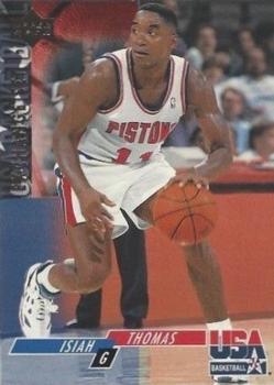 1993-94 Upper Deck Special Edition - USA Basketball Exchange #USA13 Isiah Thomas Front