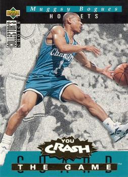 1994-95 Collector's Choice - You Crash the Game Assists Exchange #A4 Muggsy Bogues Front
