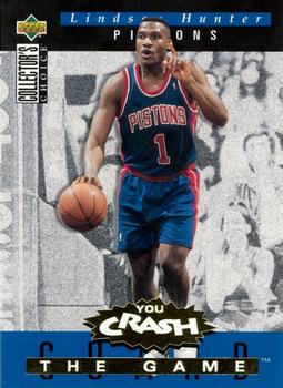 1994-95 Collector's Choice - You Crash the Game Assists Exchange #A8 Lindsey Hunter Front