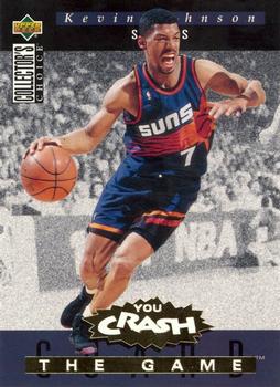 1994-95 Collector's Choice - You Crash the Game Assists Exchange #A10 Kevin Johnson Front