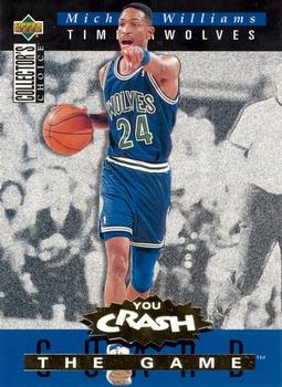 1994-95 Collector's Choice - You Crash the Game Assists Exchange #A15 Micheal Williams Front