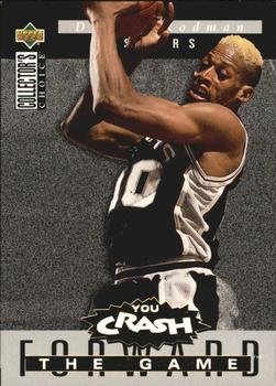 1994-95 Collector's Choice - You Crash the Game Rebounds Exchange #R13 Dennis Rodman Front