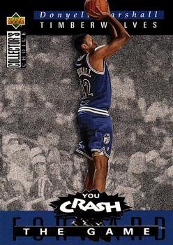 1994-95 Collector's Choice - You Crash the Game Rookie Scoring Exchange #S7 Donyell Marshall Front