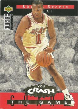 1994-95 Collector's Choice - You Crash the Game Rookie Scoring Exchange #S10 Khalid Reeves Front