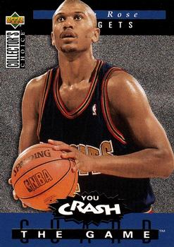 1994-95 Collector's Choice - You Crash the Game Rookie Scoring Exchange #S12 Jalen Rose Front