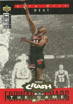1994-95 Collector's Choice - You Crash the Game Scoring Exchange #S10 Glen Rice Front
