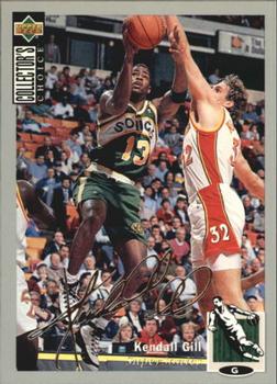 1994-95 Collector's Choice - Silver Signature #13 Kendall Gill Front
