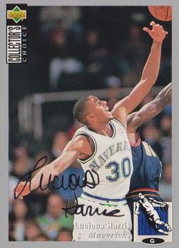 1994-95 Collector's Choice - Silver Signature #16 Lucious Harris Front