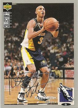 1994-95 Collector's Choice - Silver Signature #31 Reggie Miller Front