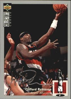 1994-95 Collector's Choice - Silver Signature #56 Clifford Robinson Front