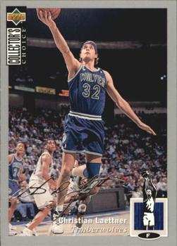 1994-95 Collector's Choice - Silver Signature #66 Christian Laettner Front