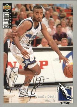 1994-95 Collector's Choice - Silver Signature #81 Dennis Scott Front
