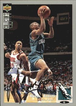 1994-95 Collector's Choice - Silver Signature #101 Muggsy Bogues Front