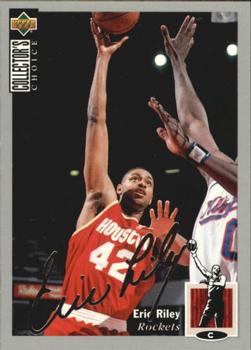 1994-95 Collector's Choice - Silver Signature #105 Eric Riley Front