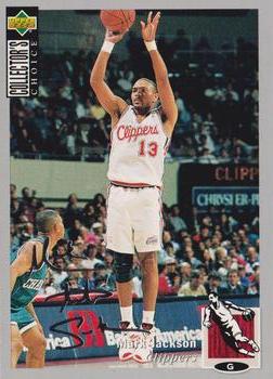 1994-95 Collector's Choice - Silver Signature #113 Mark Jackson Front