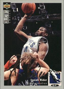 1994-95 Collector's Choice - Silver Signature #134 Isaiah Rider Front