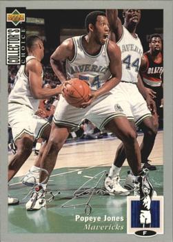 1994-95 Collector's Choice - Silver Signature #139 Popeye Jones Front