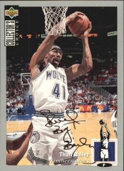 1994-95 Collector's Choice - Silver Signature #141 Thurl Bailey Front