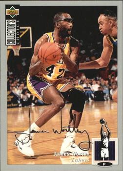 1994-95 Collector's Choice - Silver Signature #142 James Worthy Front